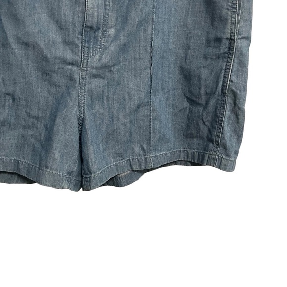 Madewell Pintuck Denim Shorts - Picture 7 of 11